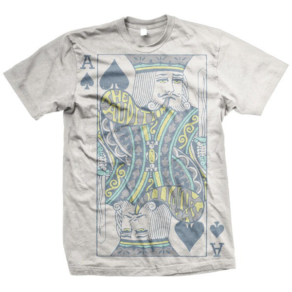The Audition: Ace Of Spades T-Shirt (White) - Victory Merch